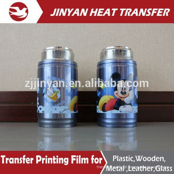 pet heat transfer film for vacuum cup
